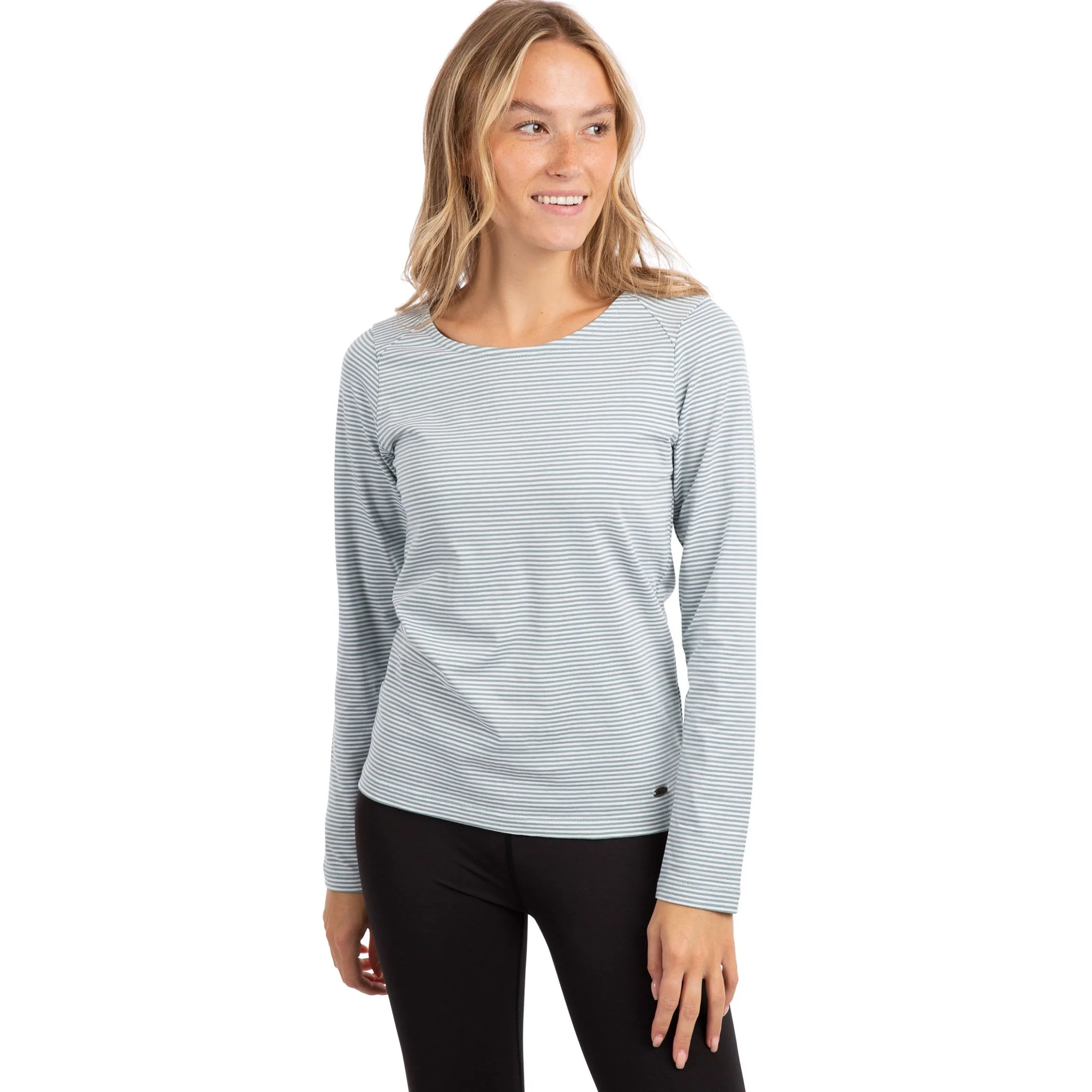 Caribou Women's Striped Long Sleeve T-Shirt