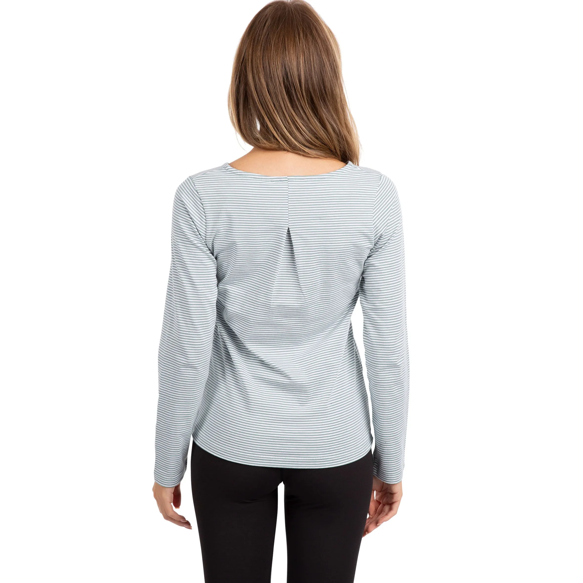 Caribou Women's Striped Long Sleeve T-Shirt