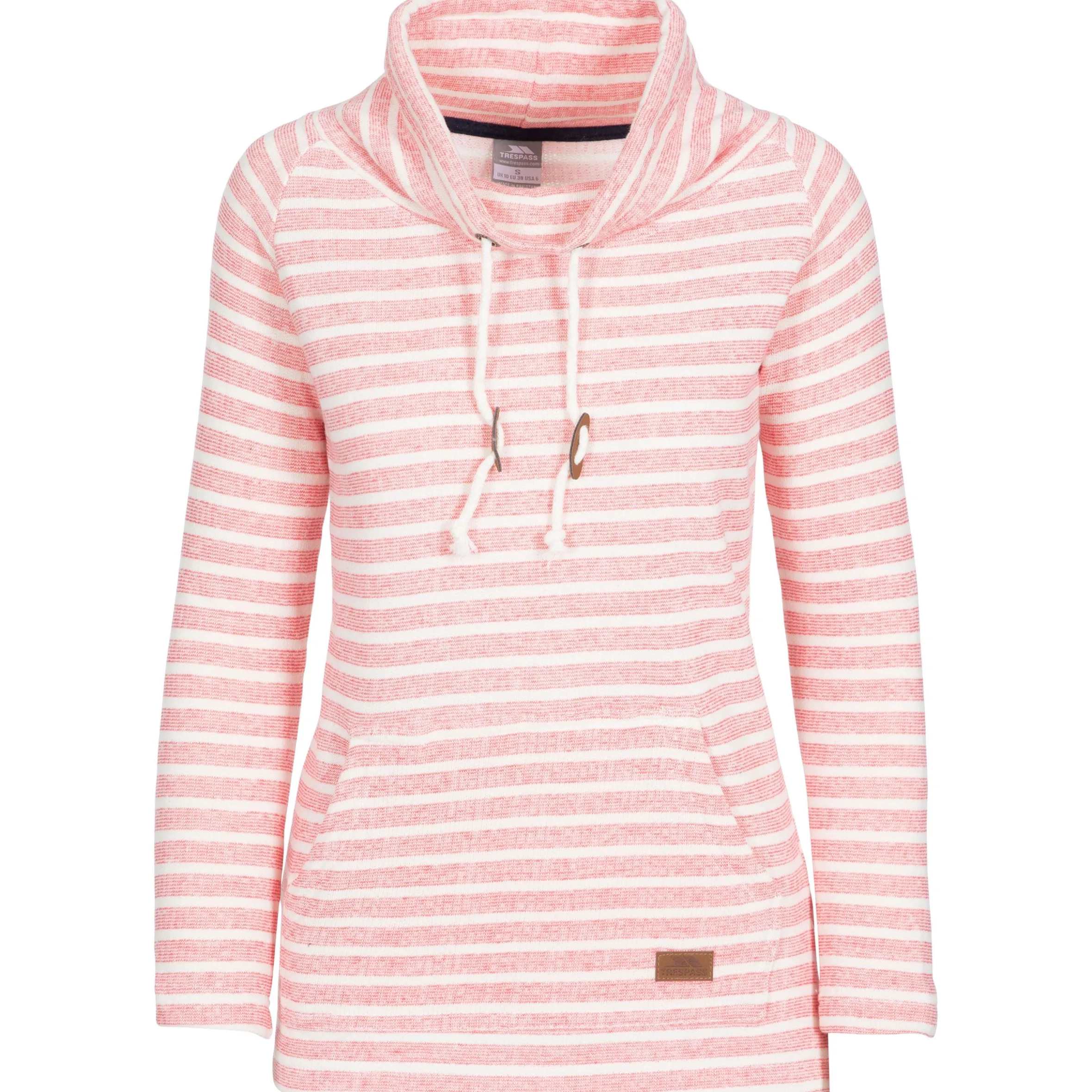 Cheery Women's Striped Pull Over Hoodie