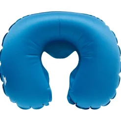 Inflatable Travel Pillow in Blue Inflight