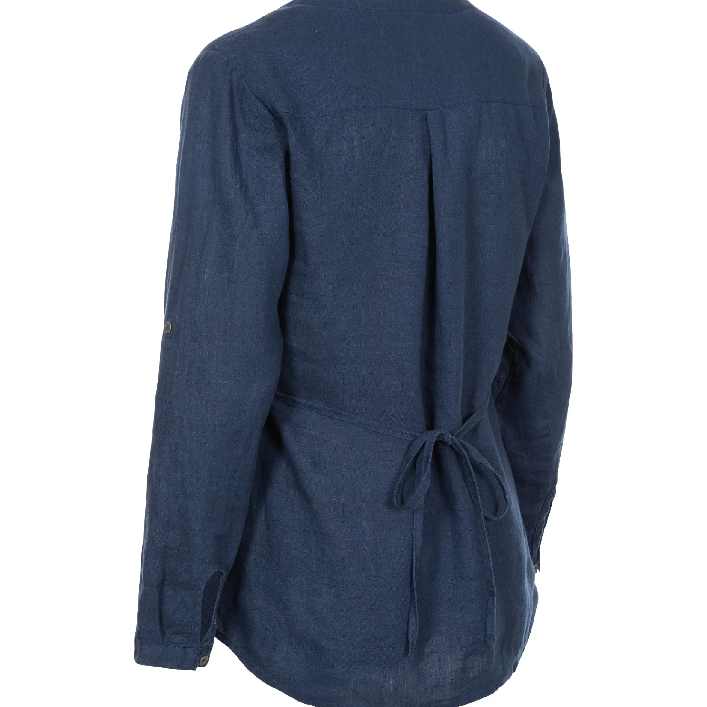 Messina Women's Long Sleeve Linen Blouse