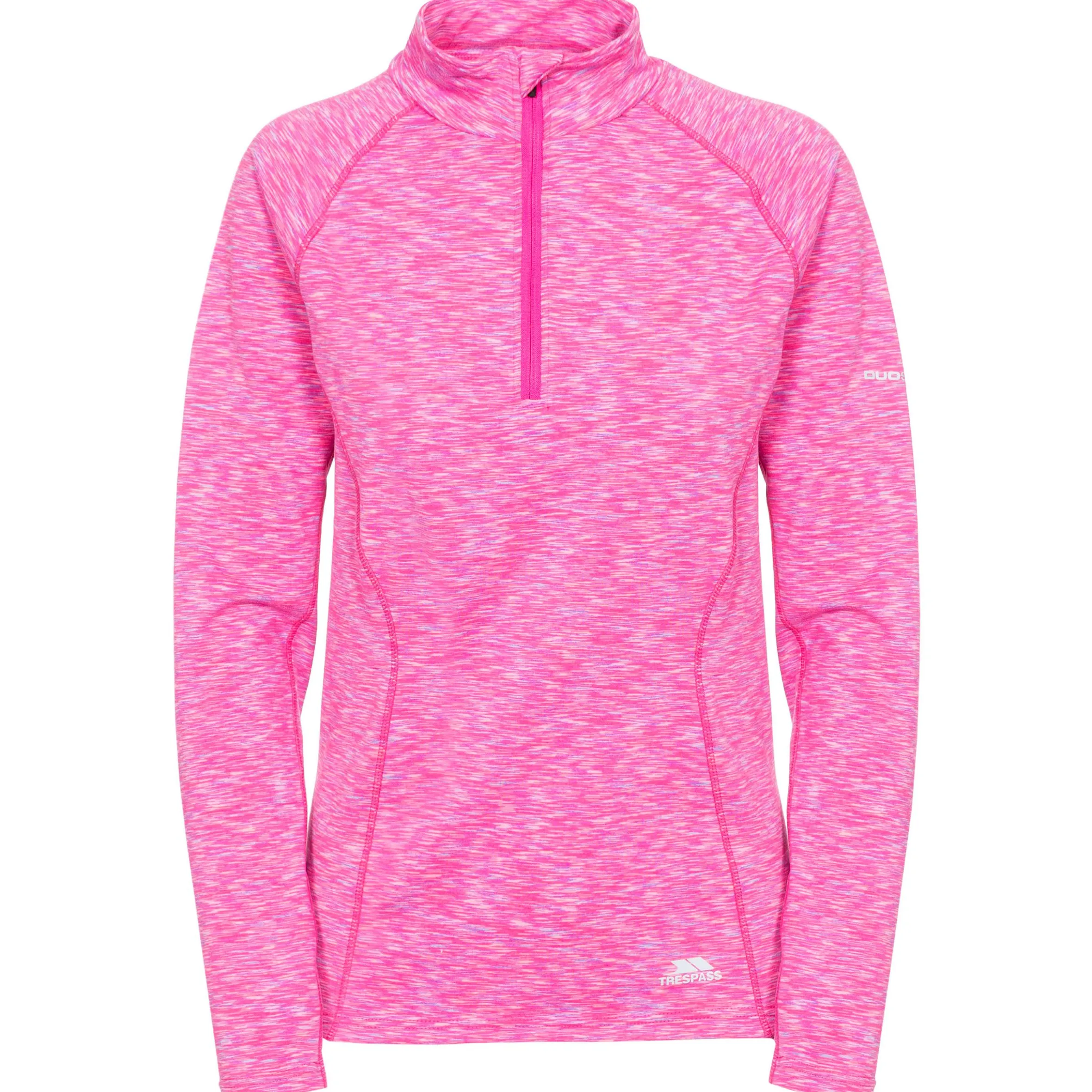 Olina Women's 1/2 Zip Long Sleeve Active Top