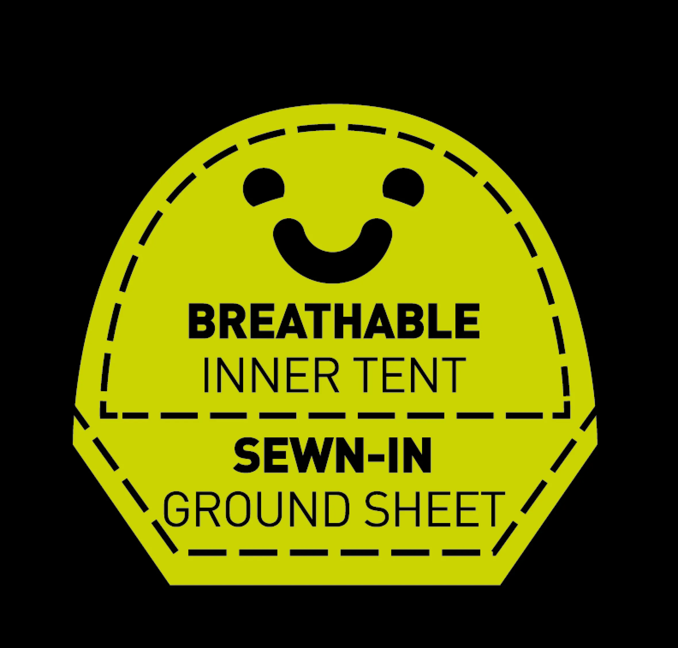 Trespass 4 Man Double Skin Tent Caterthun
