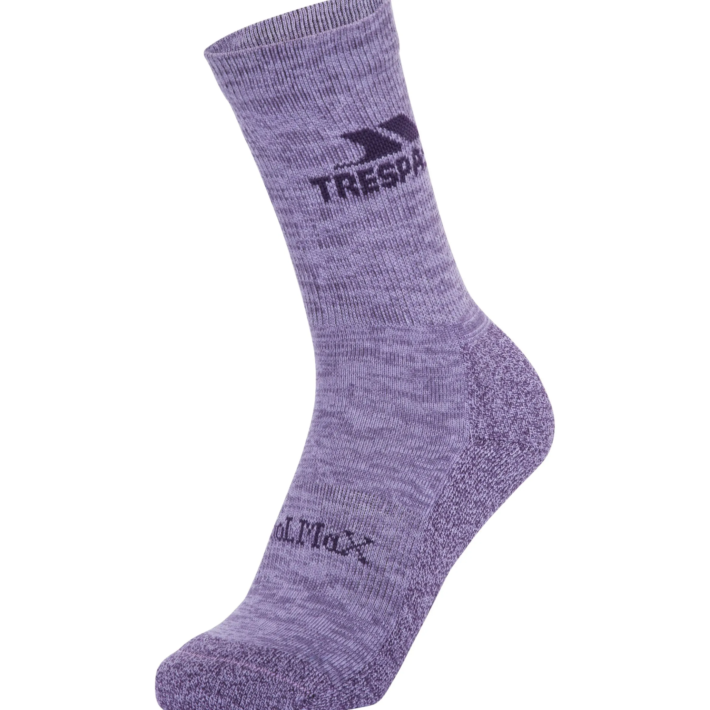 Trespass Adults Walking Socks Lightweight Eco Leader