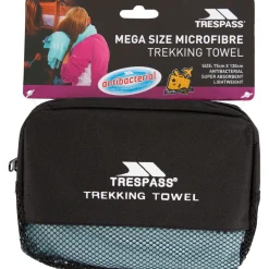 Trespass Anti Bacterial Microfiber Towel 75 x 130 cm