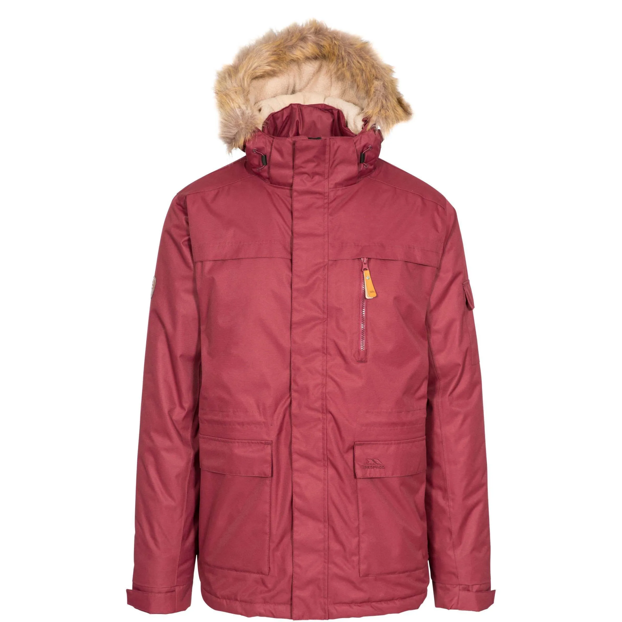 Trespass Bear Men's Waterproof Parka Jacket Mount
