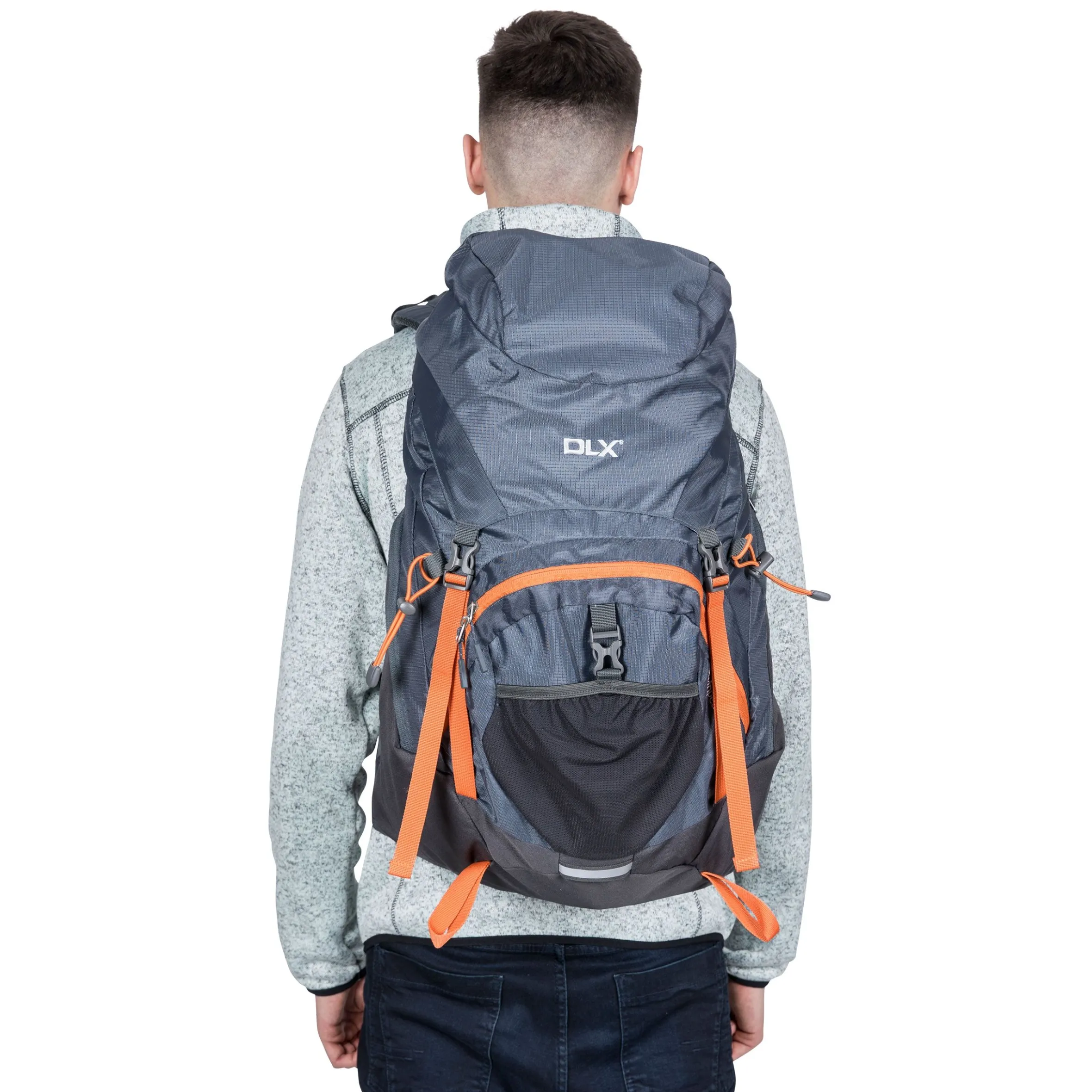 Trespass DLX 45L Rucksack with Raincover Twinpeak