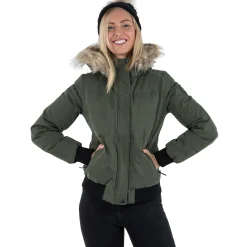 Trespass DLX Womens Down Jacket Hooded Kendrick