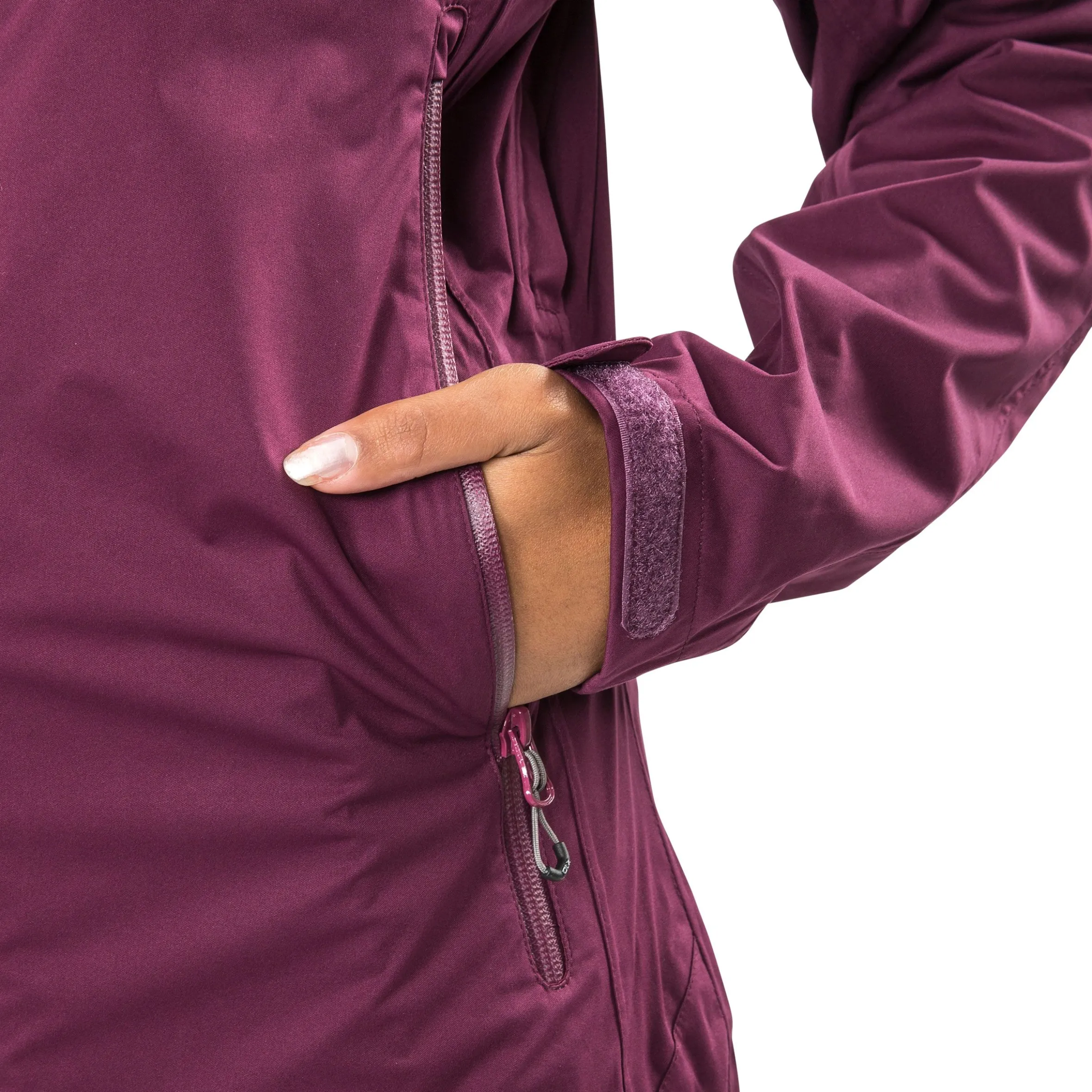 Trespass DLX Womens Hooded Waterproof Jacket Erika II