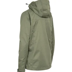Trespass DLX Womens Hooded Waterproof Jacket Emeson