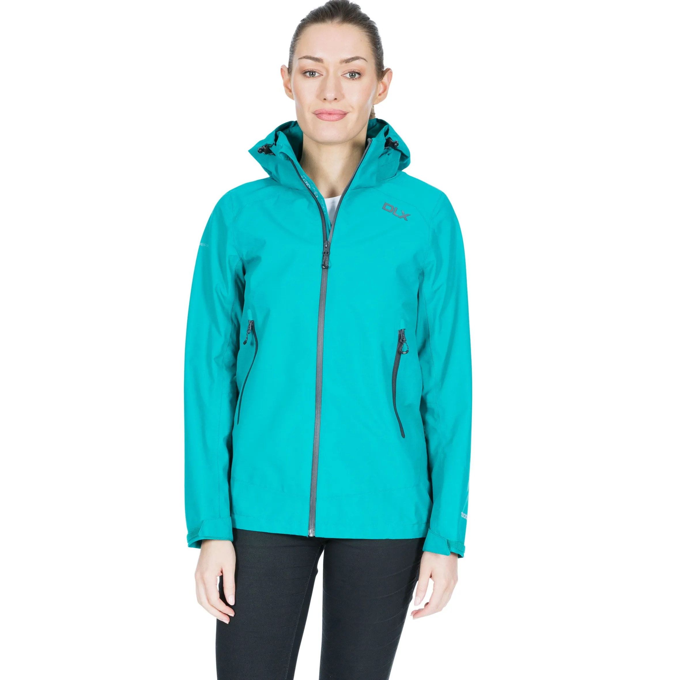 Trespass DLX Womens Waterproof Jacket with Hood Gayle
