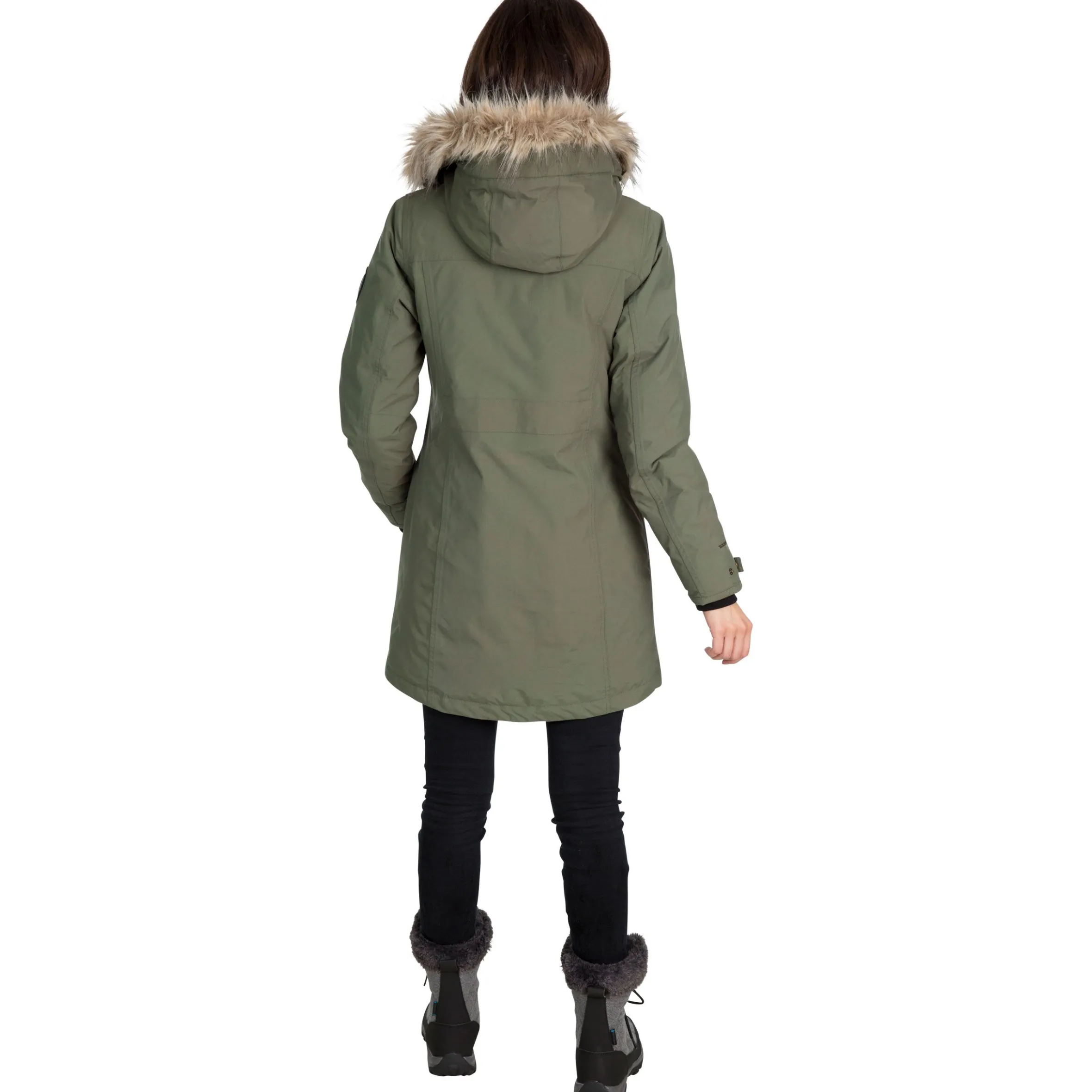 Trespass DLX Womens Waterproof Down Parka Jacket Bettany