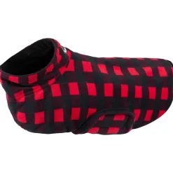 Trespass Dog Towelling Robe Poochy Red S/M