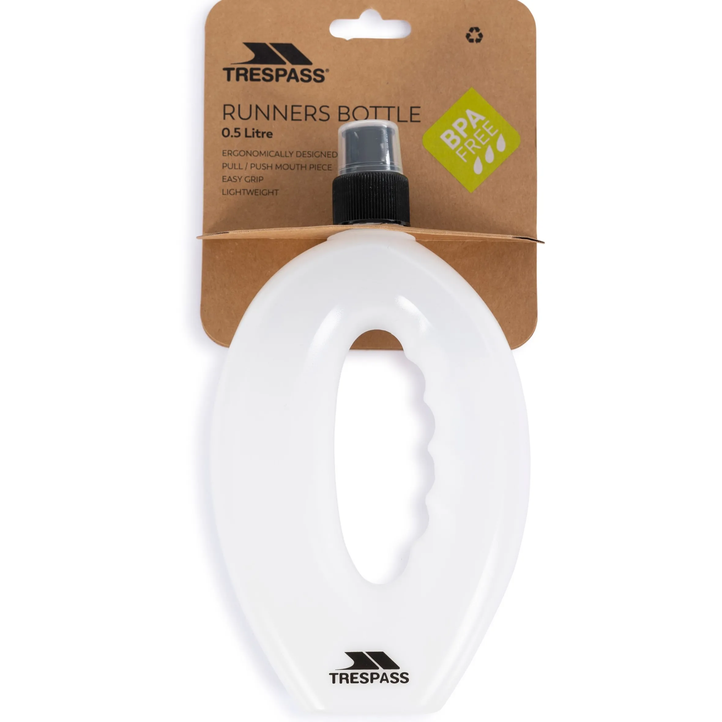 Trespass Easy Grip Sports Bottle 350ml/500ml