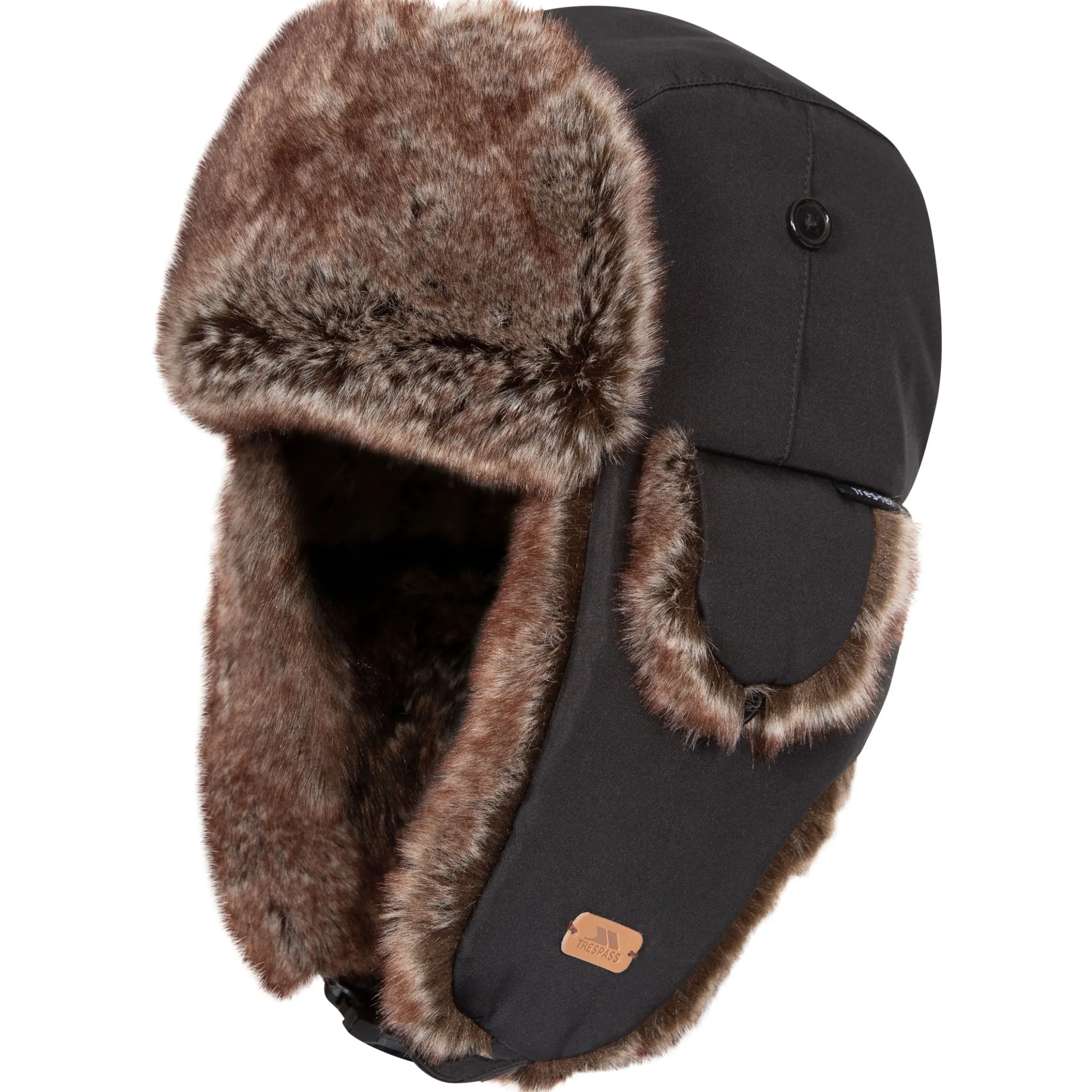 Trespass Faux Fur Winter Hat Dapper