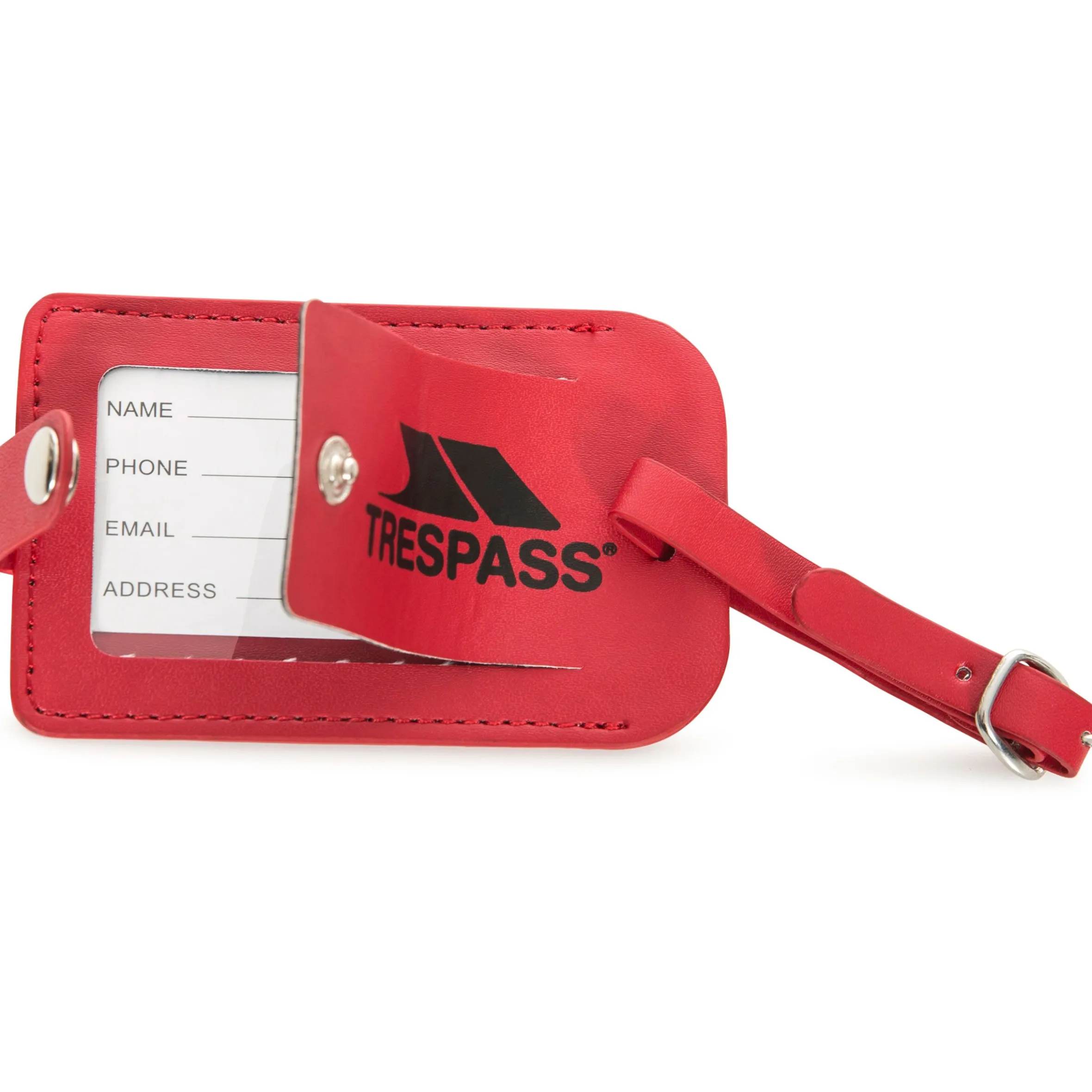 Trespass Faux Leather Luggage Tag