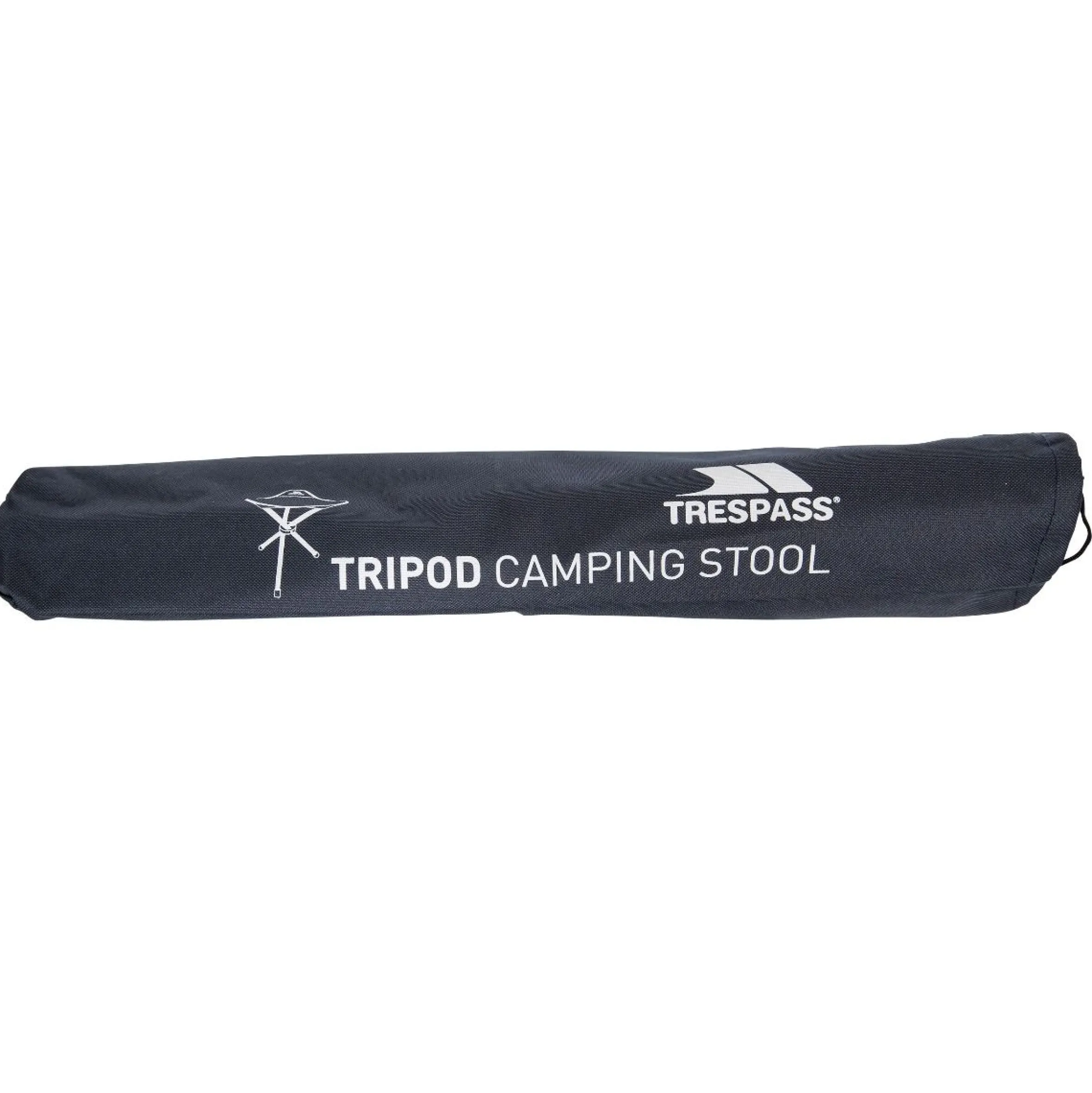 Trespass Fold Up Camping Stool with Carry Bag Tripod