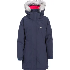 Trespass Girls Waterproof Parka Jacket Fame
