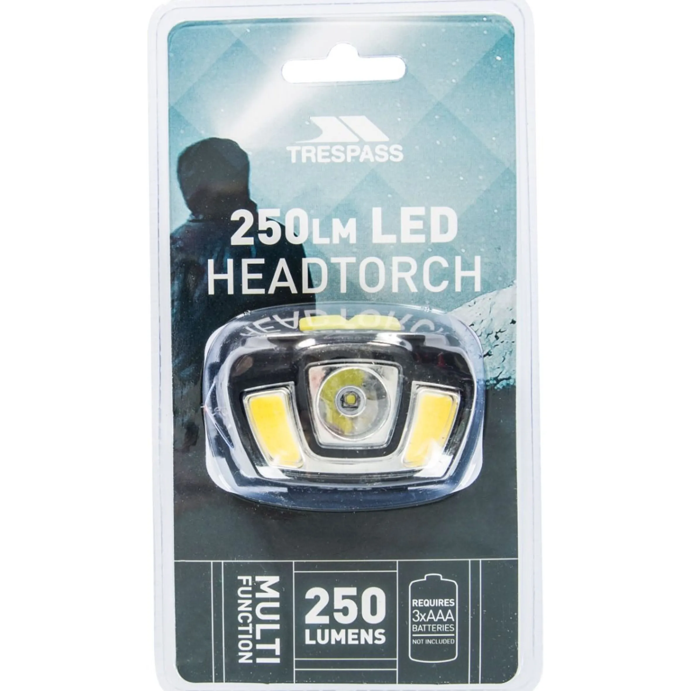Trespass Head Torch 250lm LED