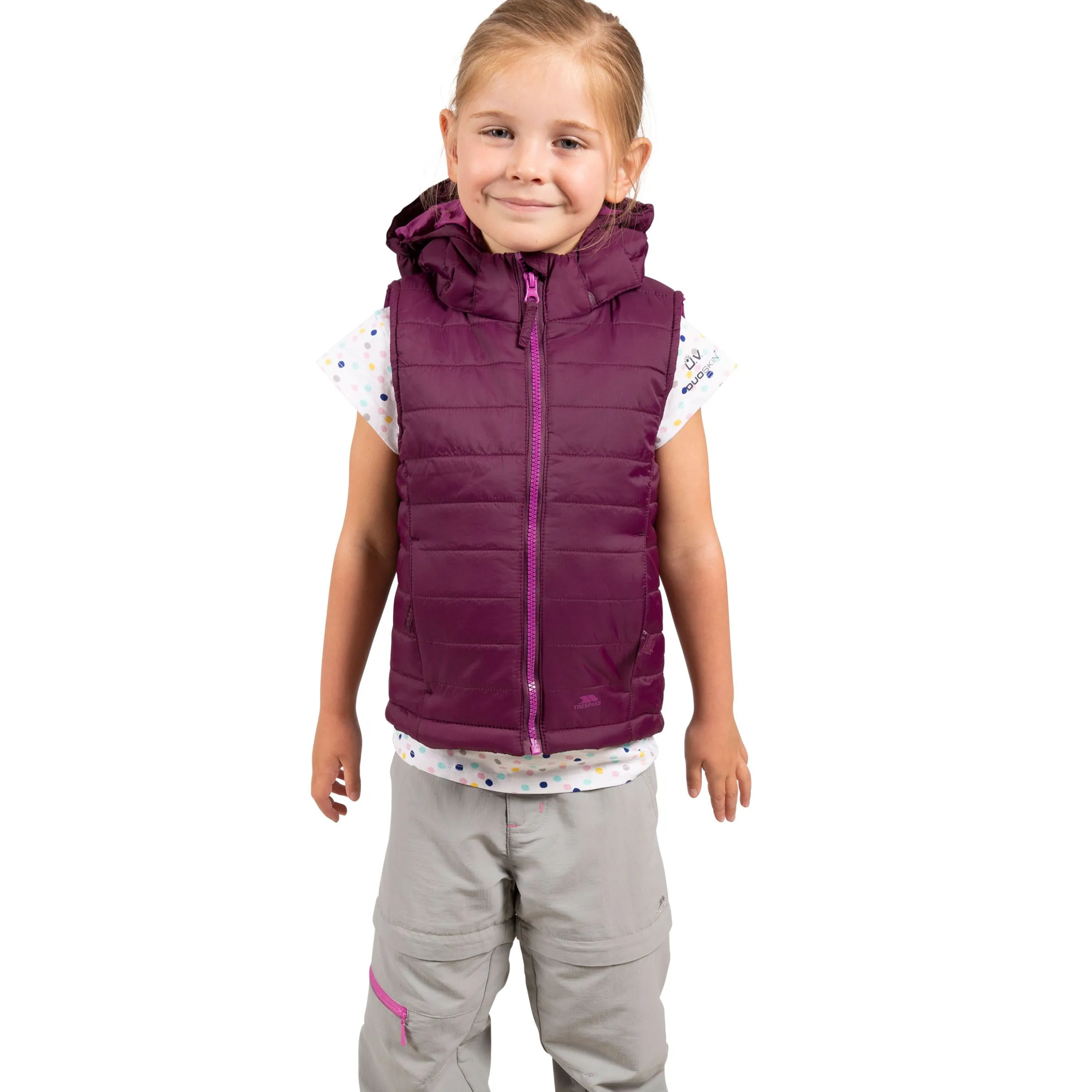 Trespass Kids Casual Gilet Aretha