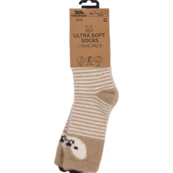 Trespass Kids' Casual Socks Cosy Animal