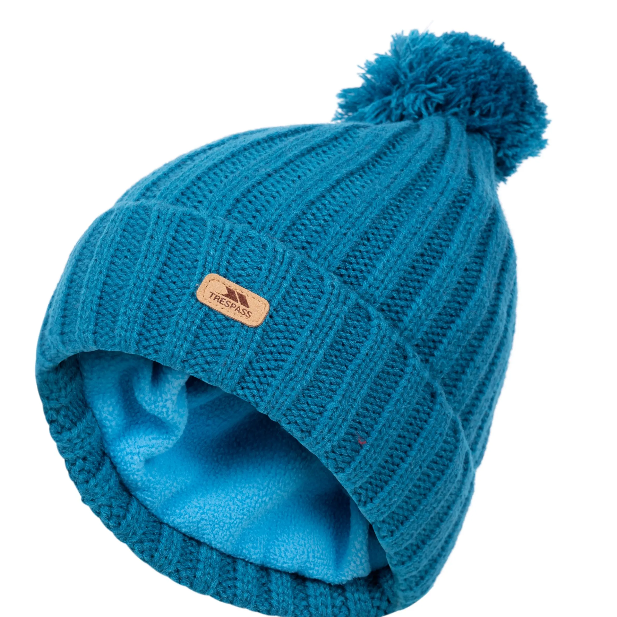 Trespass Kids Knitted Beanie Hat Thorns