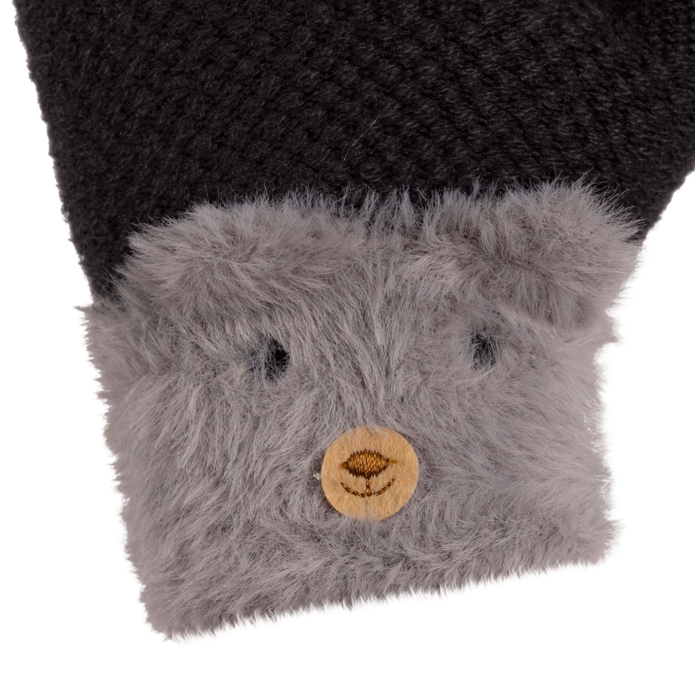 Trespass Kids Knitted Ski Gloves Lunark