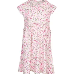 Trespass Kids Short Sleeve Dress Floral Print Happiness