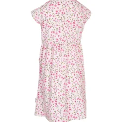 Trespass Kids Short Sleeve Dress Floral Print Happiness