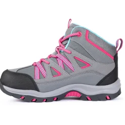 Trespass Kids Walking Boots Waterproof Mid Cut Gillon II