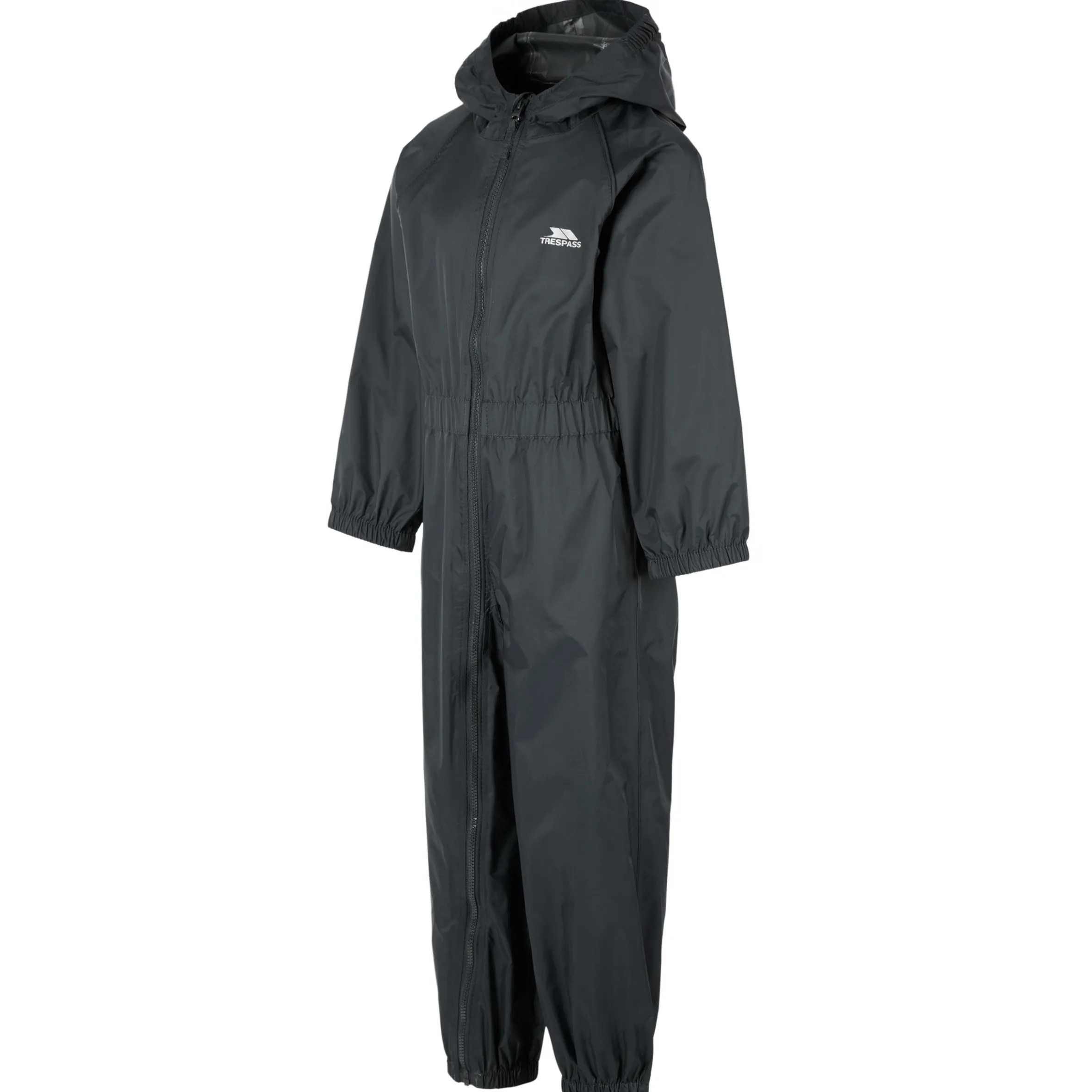 Trespass Kids Waterproof Rain Suit Button
