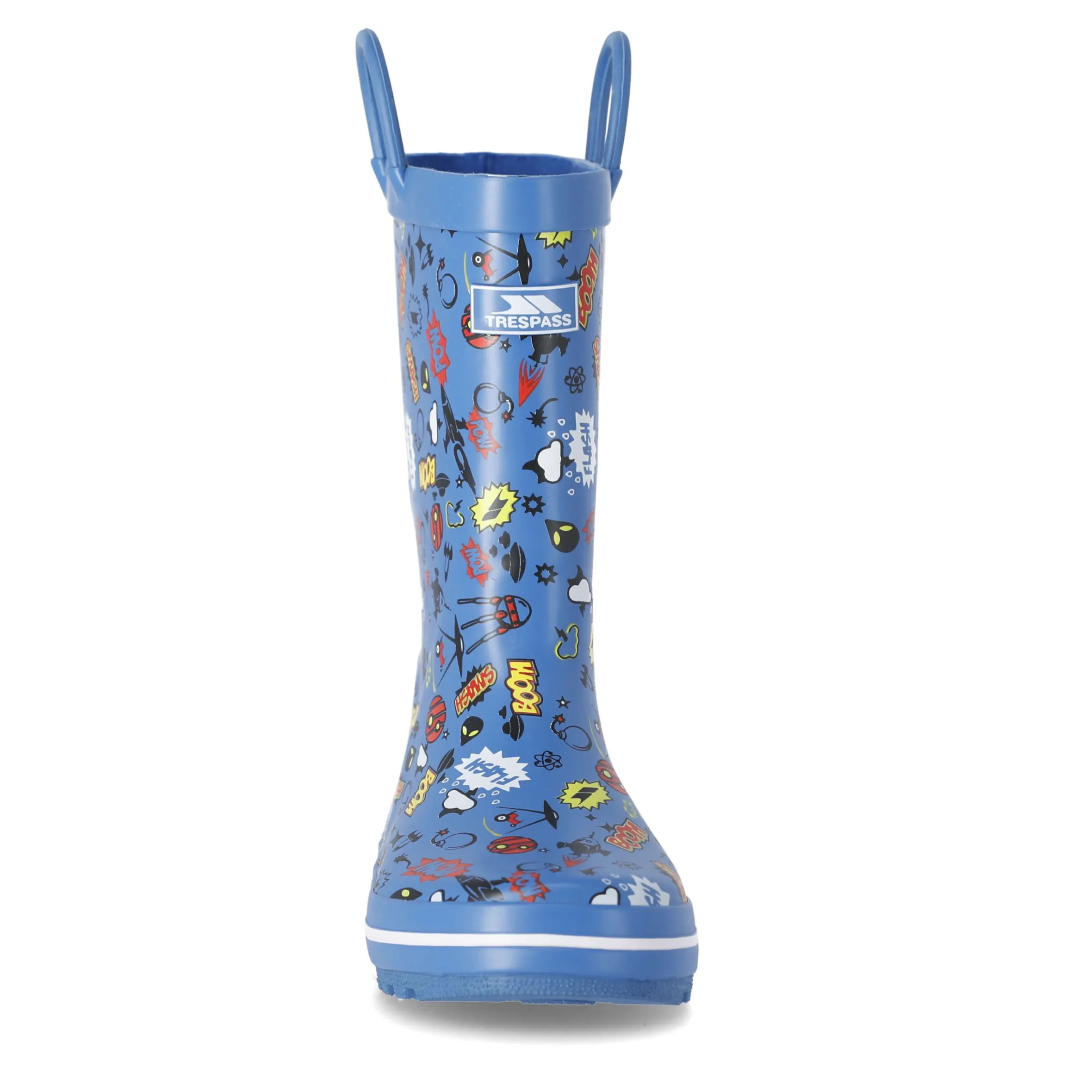 Trespass Kids Wellies Pull-handles Printed Apolloton