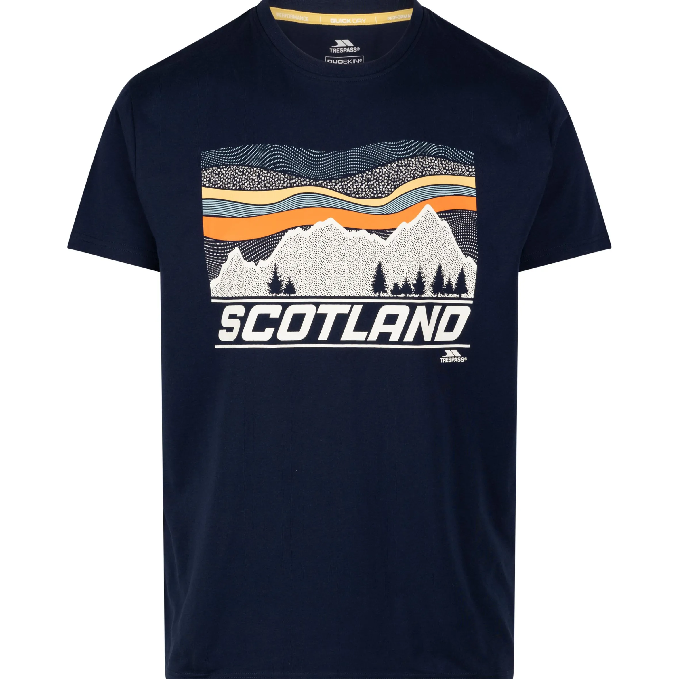 Trespass Male Casual Printed T-shirt Peri