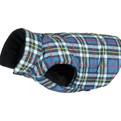 Trespass Medium Printed Dog Rain Coat Charly - TARTAN PRINT