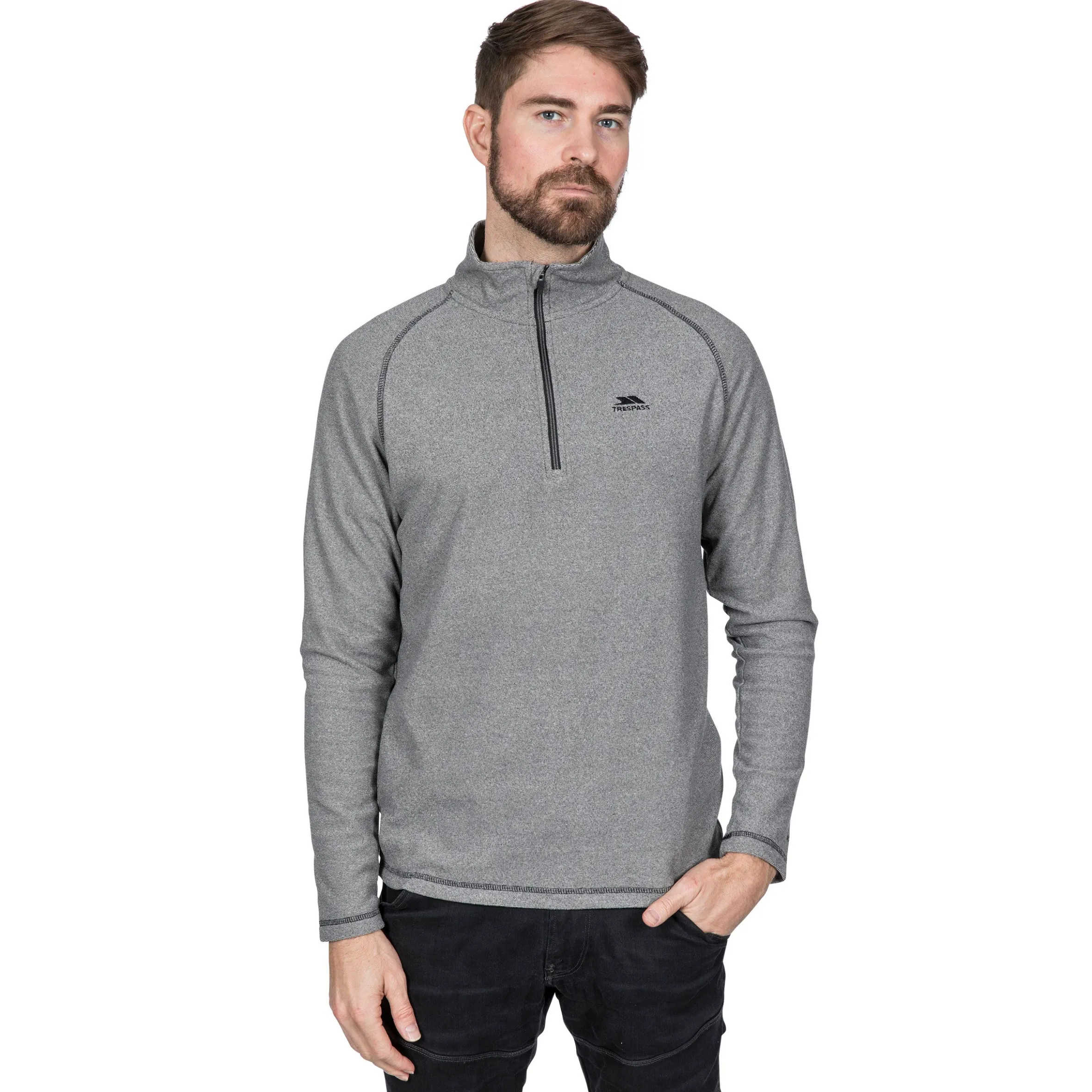 Trespass Men's 1/2 Zip Fleece Keynote