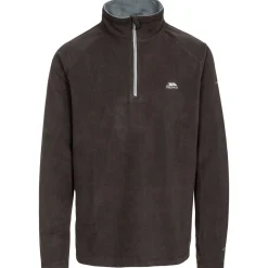 Trespass Men's 1/2 Zip Microfleece Blackford