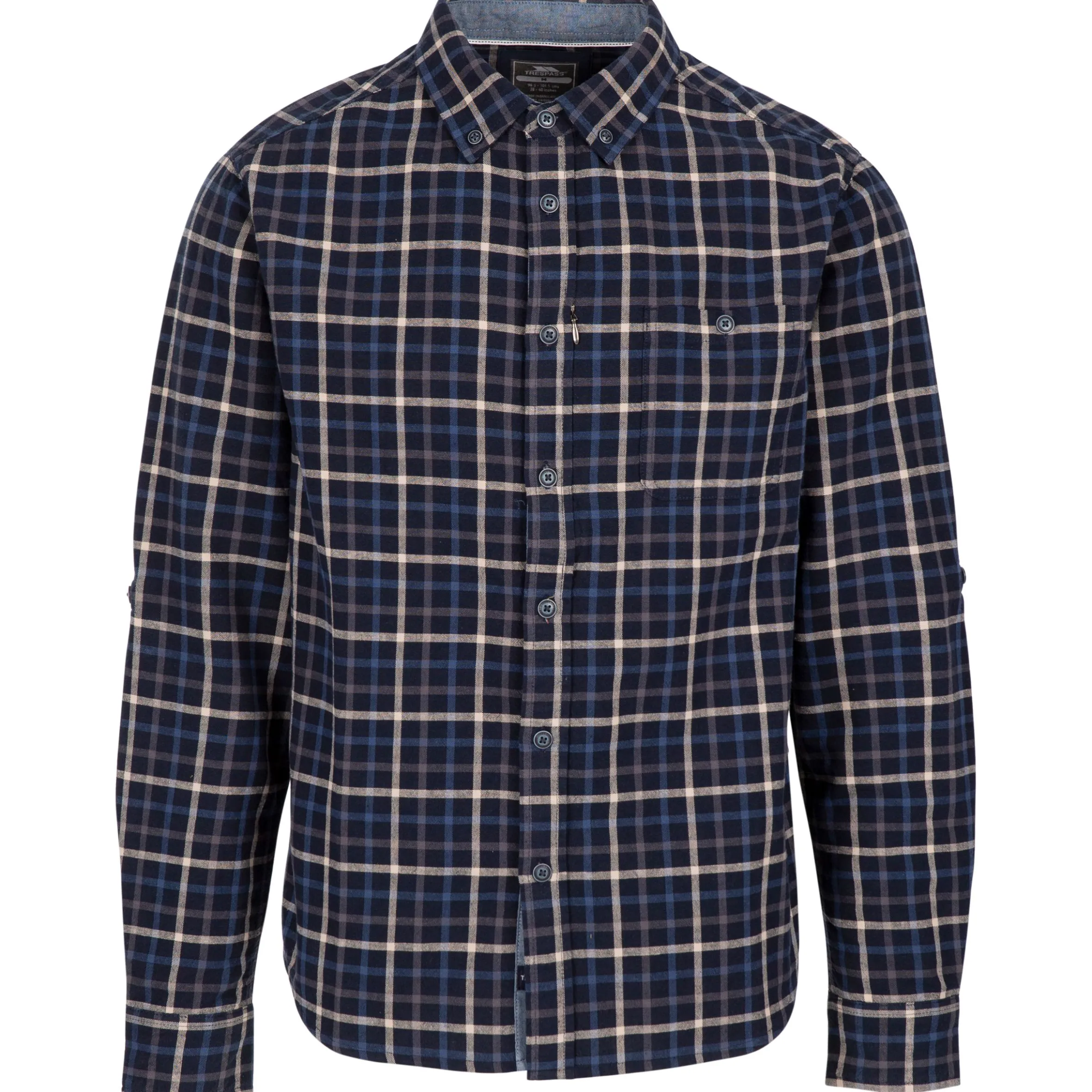 Trespass Men's Casual Cotton Shirt Withnell
