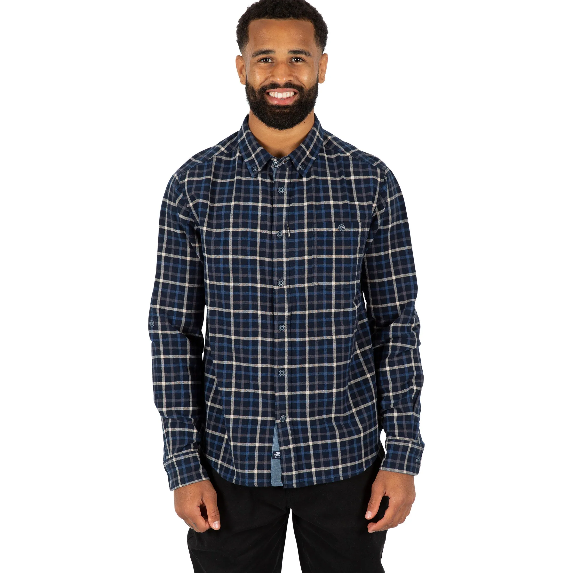 Trespass Men's Casual Cotton Shirt Withnell