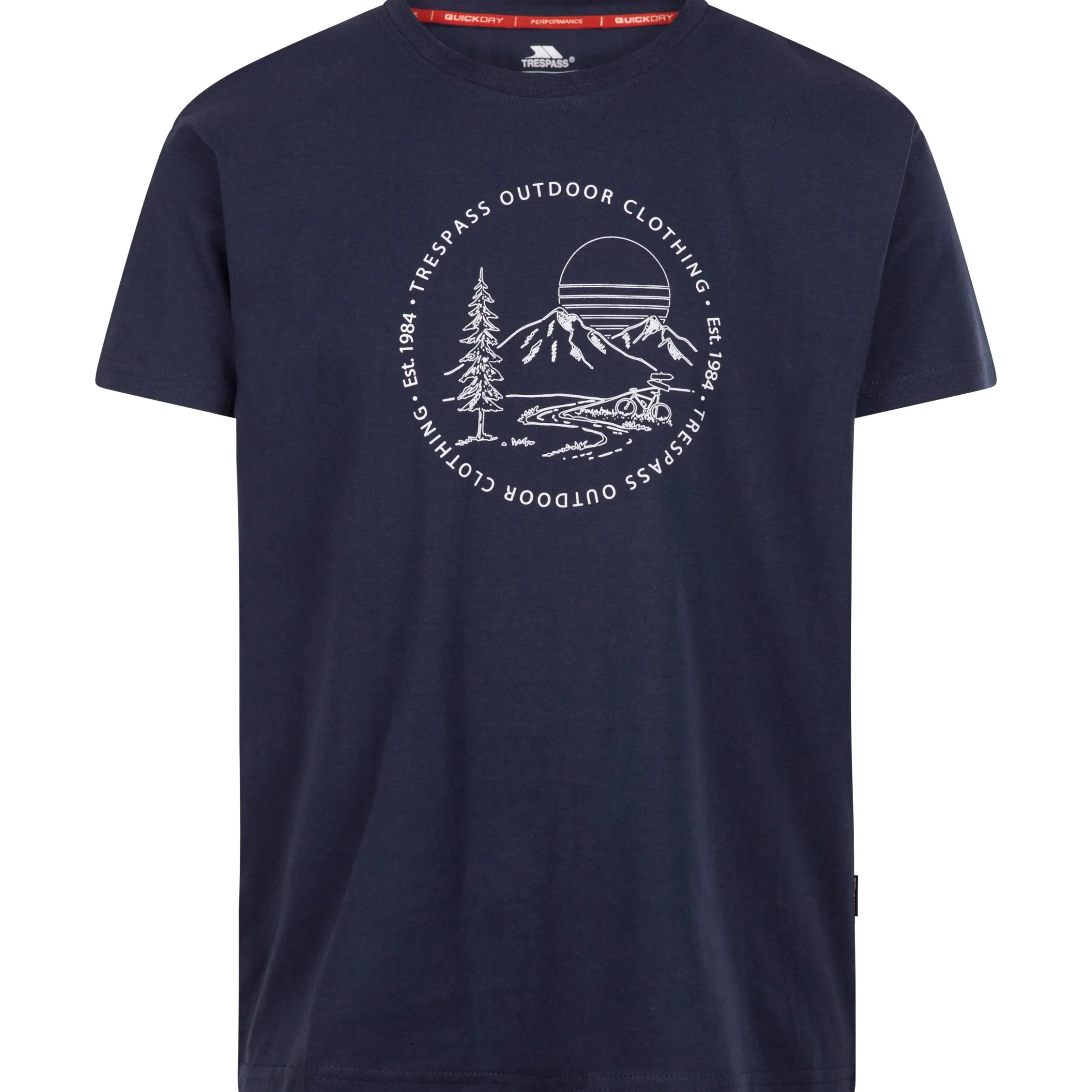 Trespass Men's Casual Printed T-Shirt Glentress