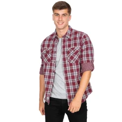 Trespass Men's Checked Cotton Shirt Shottery