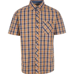 Trespass Mens Checked Shirt Short Sleeved Wackerton