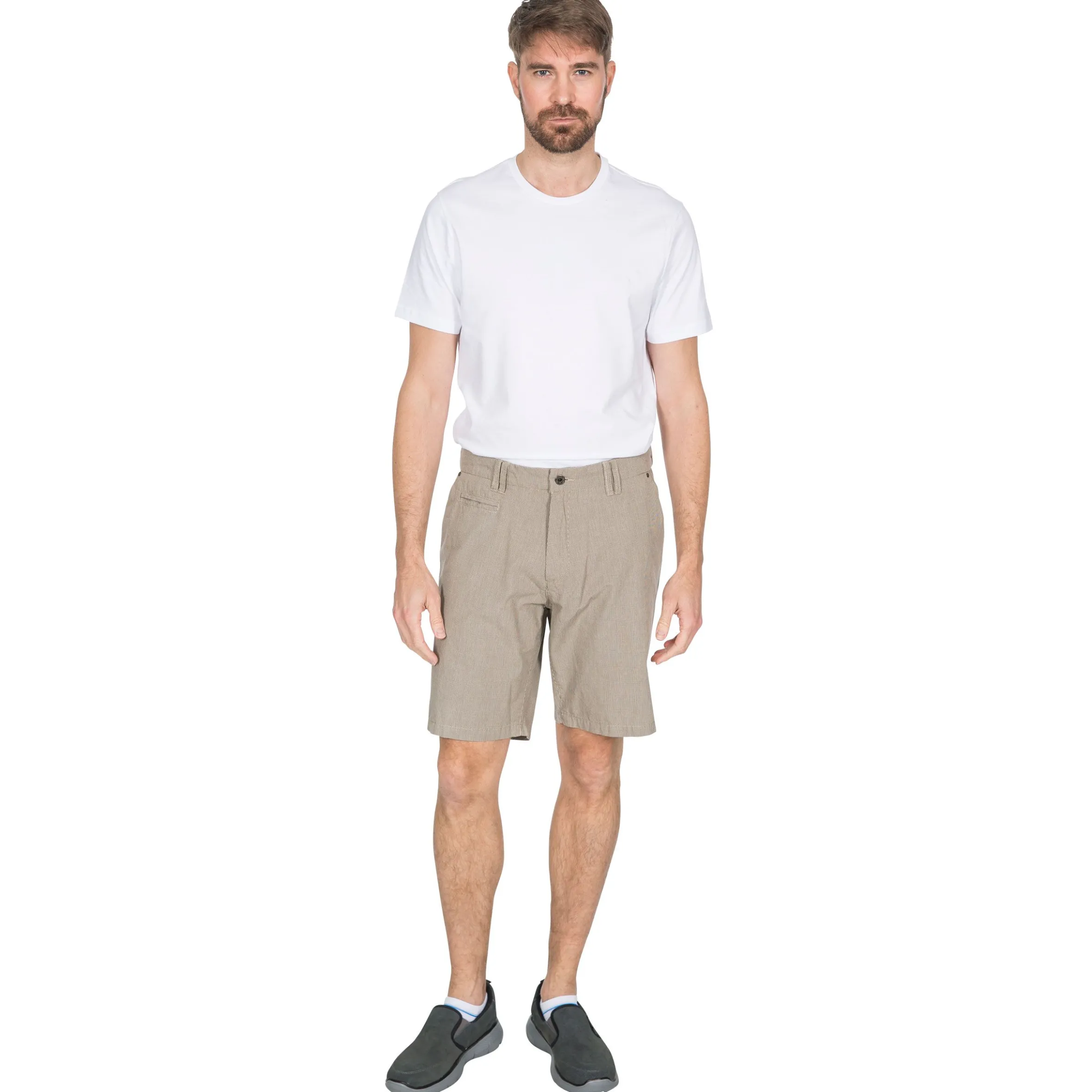 Trespass Men’s Cotton Travel Shorts Miner