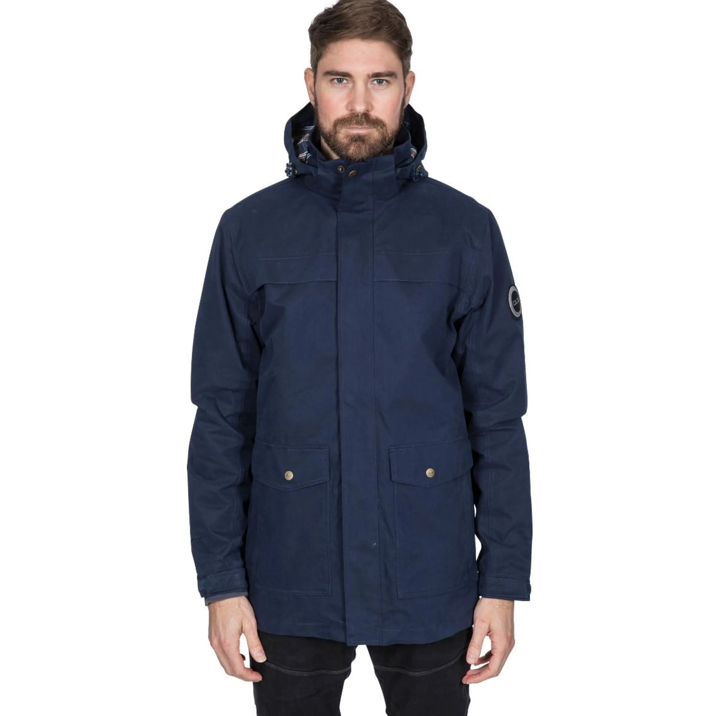Trespass Men's DLX Casual Waterproof Jacket Rowland