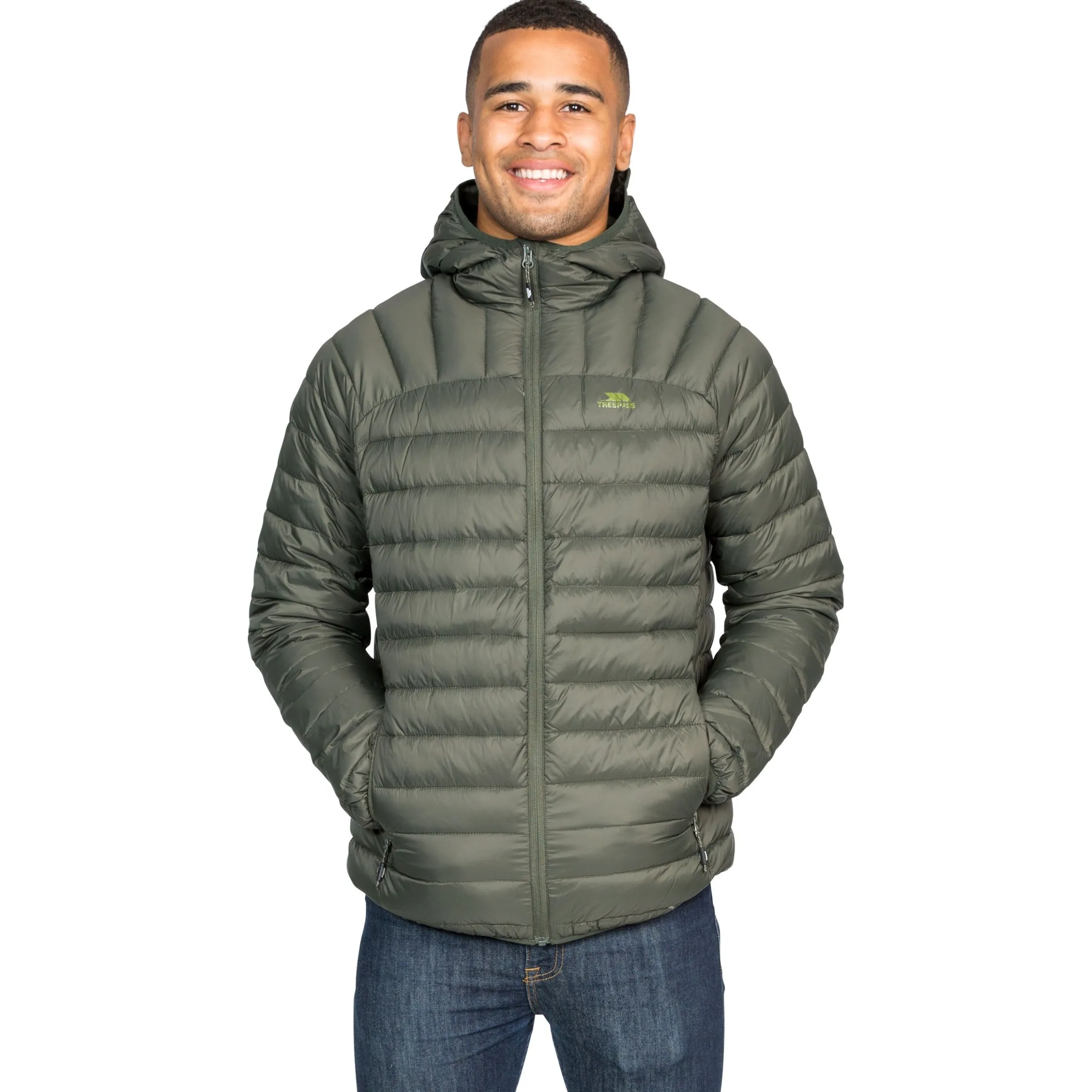 Trespass Men's Down Packaway Jacket Romano