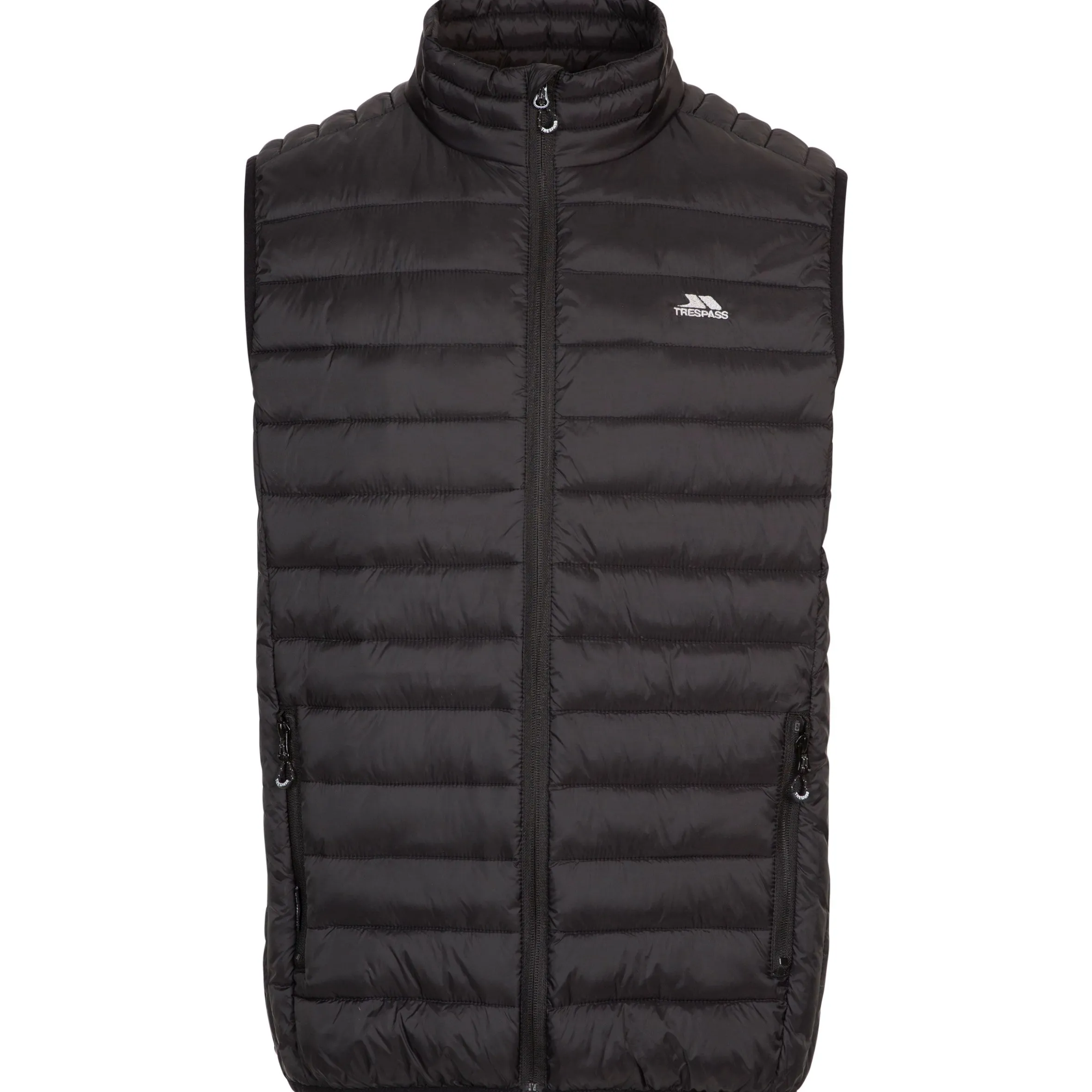Trespass Mens Gilet Padded Packaway 2 Zip Pockets Gallenton