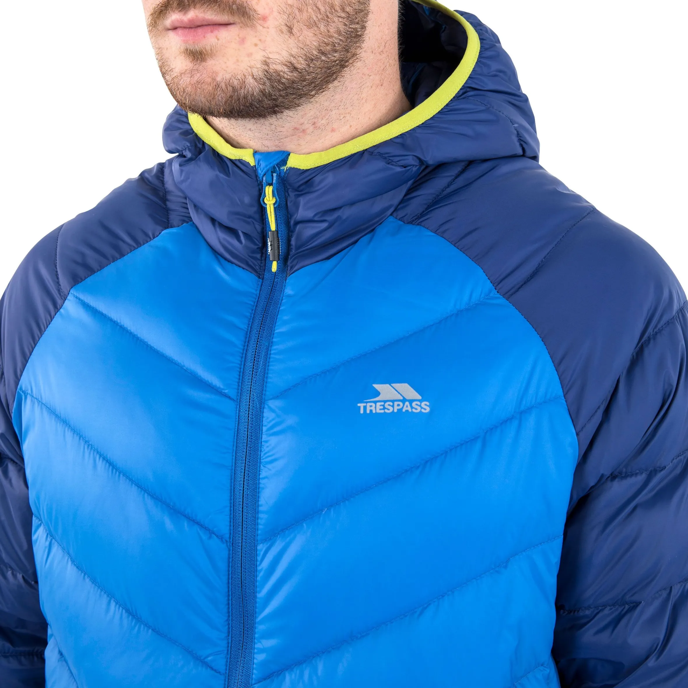 Trespass Men's Hooded Down Jacket Rusler