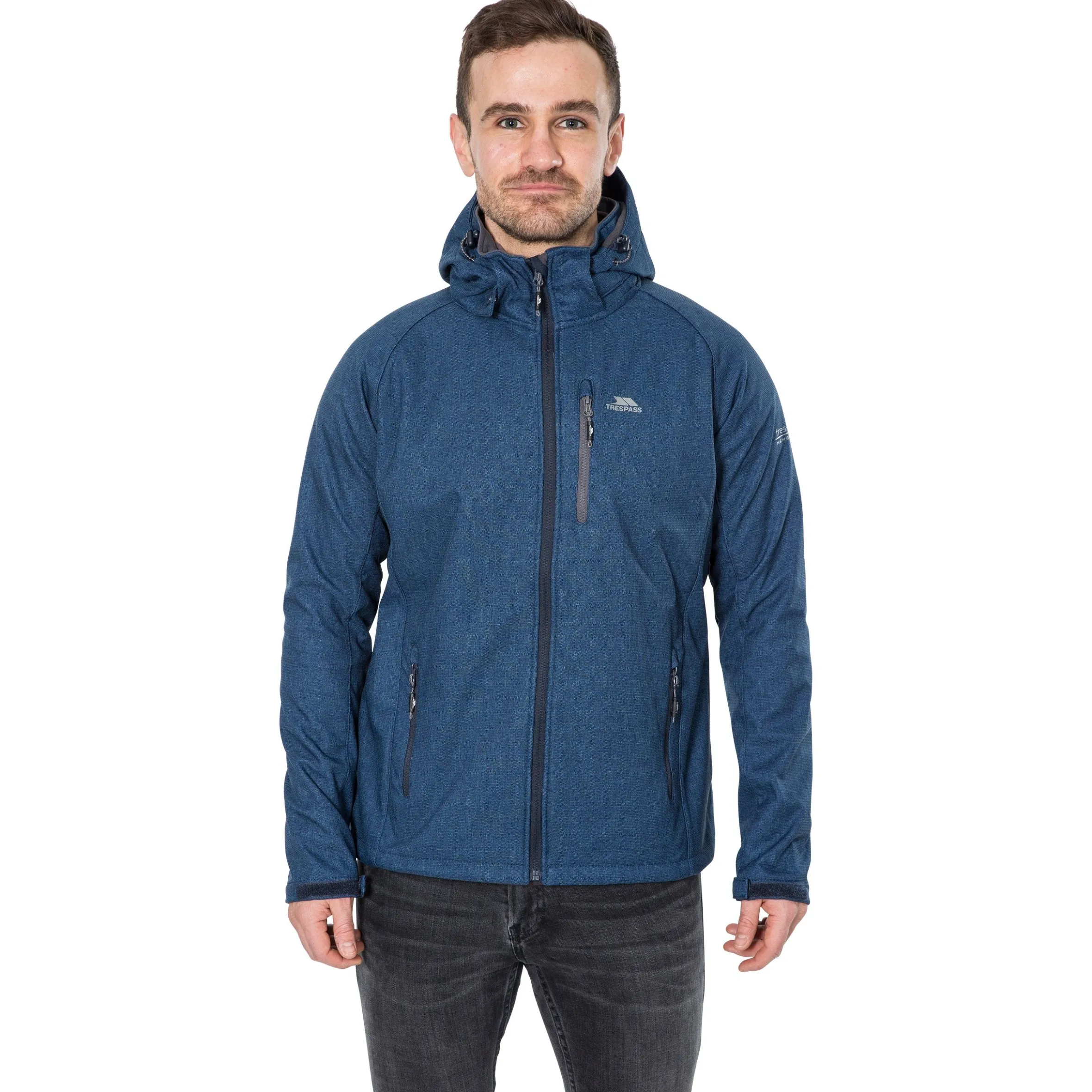 Trespass Men's Hooded Softshell Jacket Desmond