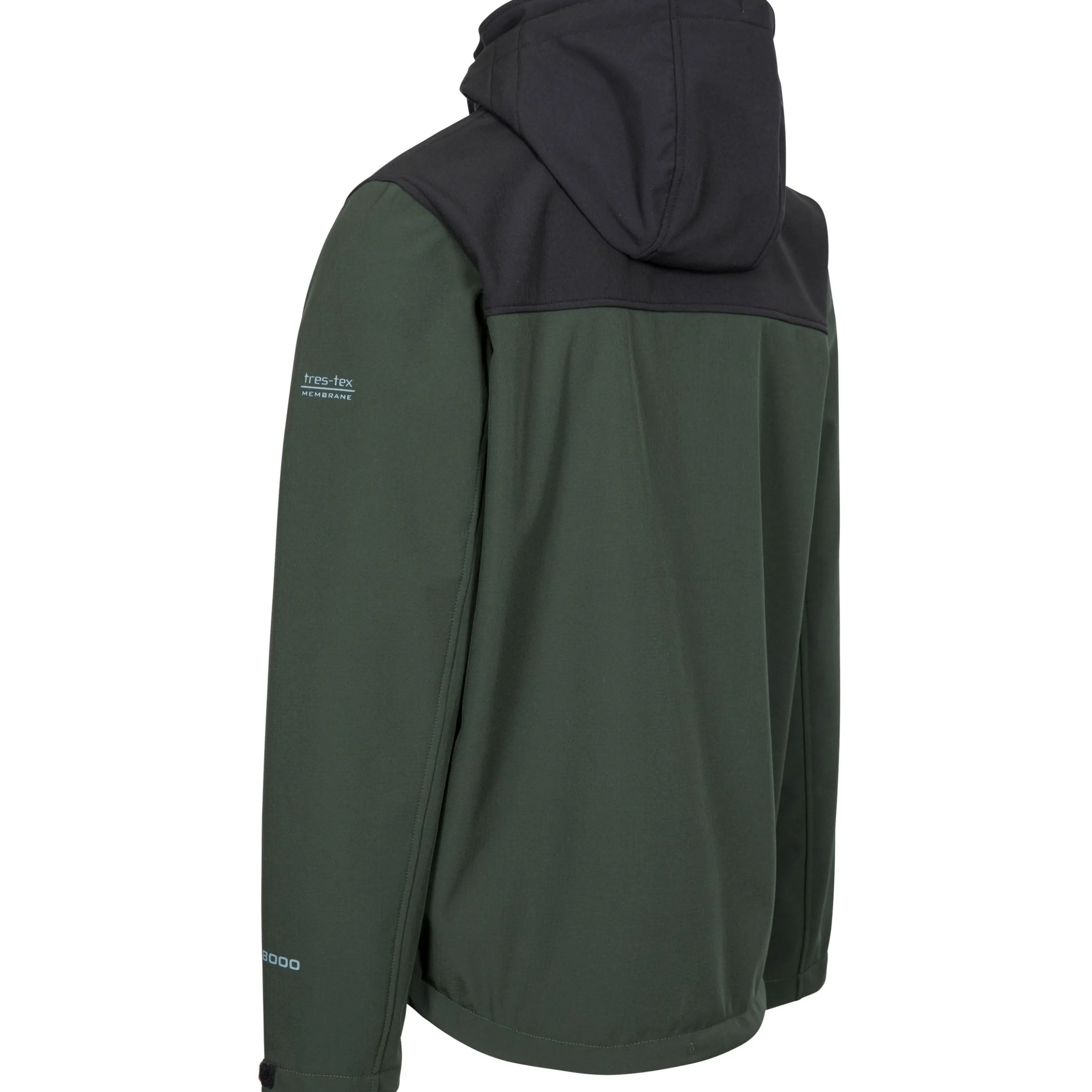 Trespass Mens Hooded Softshell Jacket Hebron II