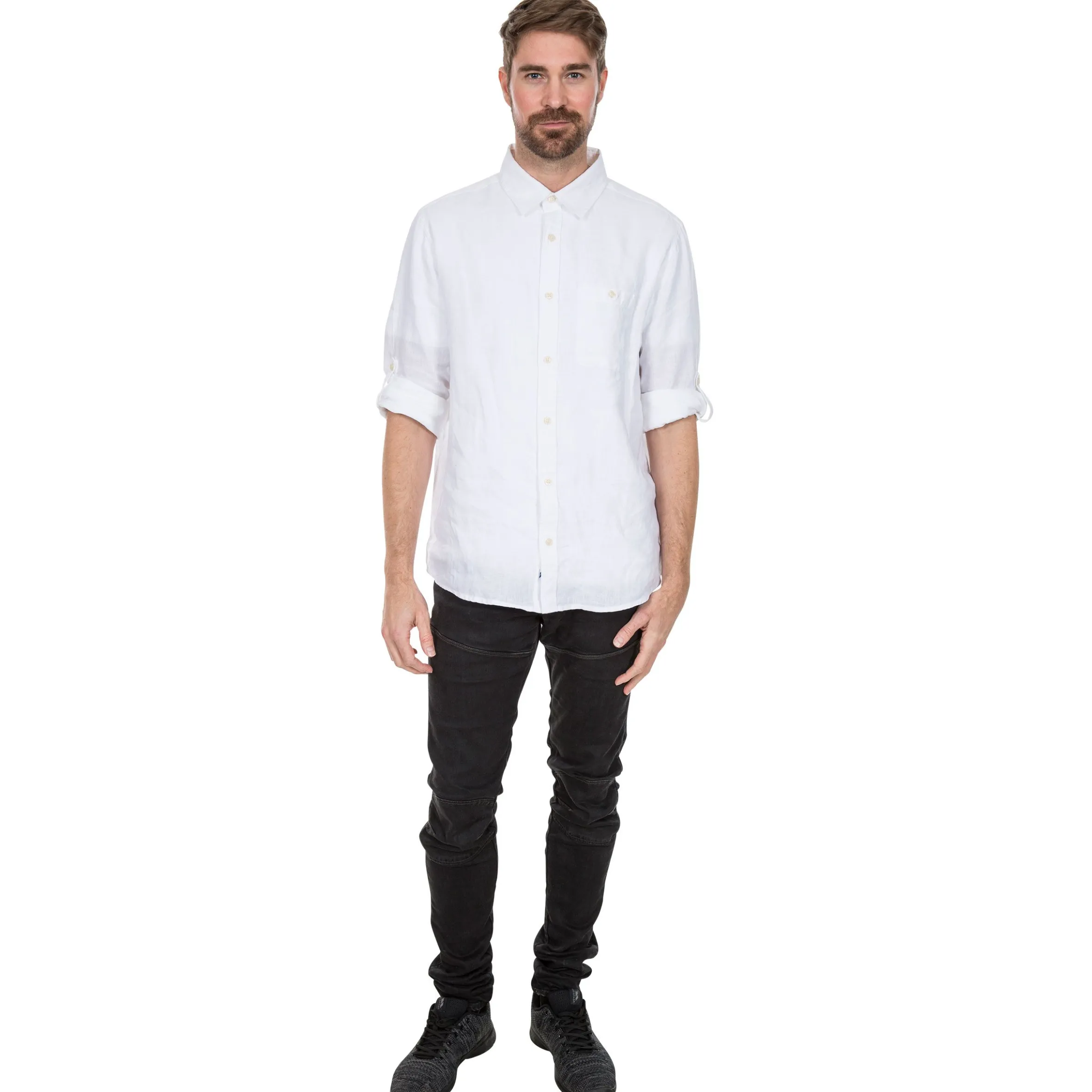 Trespass Men's Linen Shirt Linley