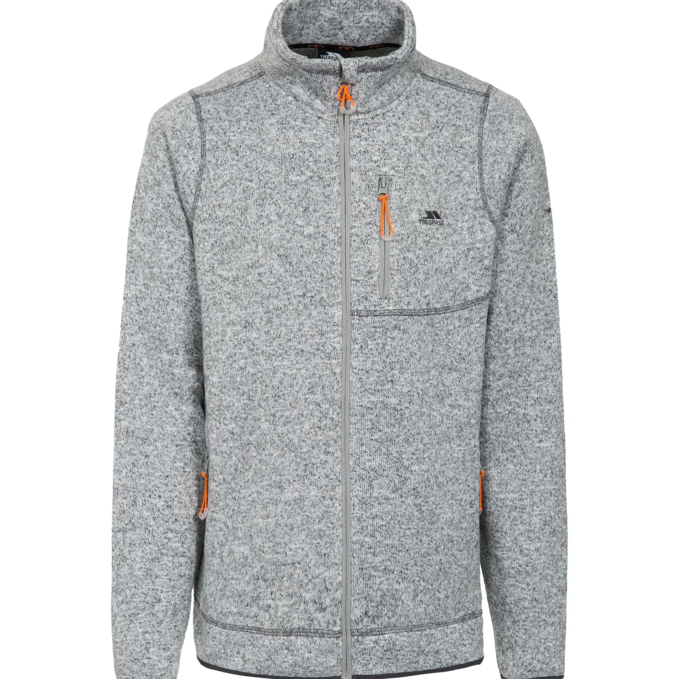 Trespass Men's Marl Fleece Jacket Wallow